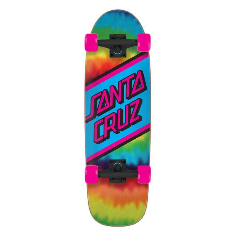 Santa Cruz Rainbow Tie Dye Street Cruzer Complete Skateboard