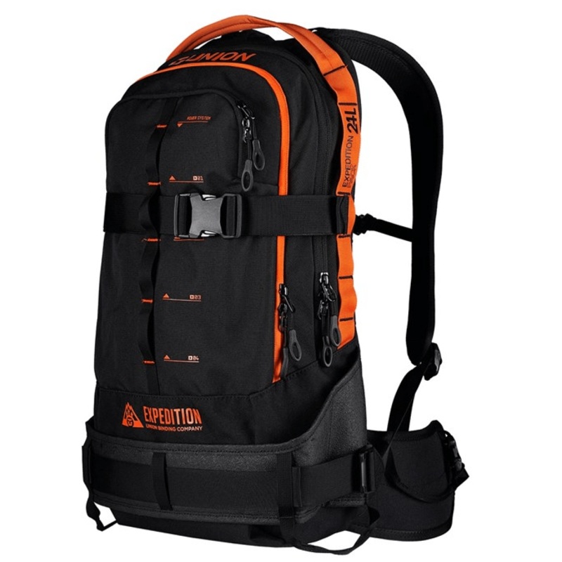 Union Rover Backpack in Orange and Black