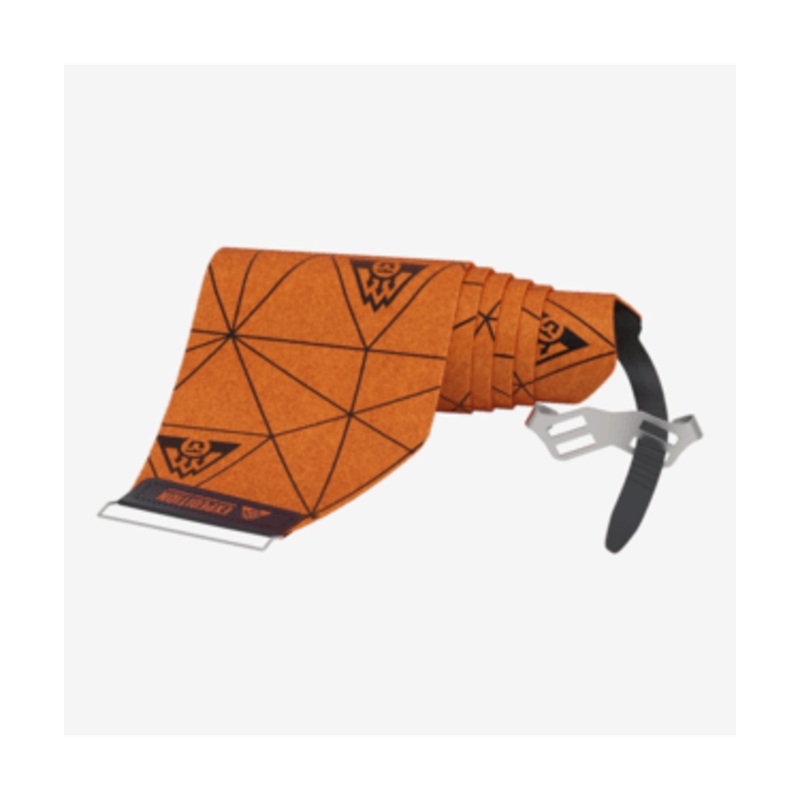 Union Splitboard Climbing Skins Snowboard Binding in Orange and Black