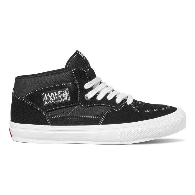 Vans Skate Half Cab in Black and White