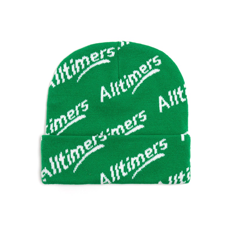 Alltimers Mini Estate Beanie in Forest Green