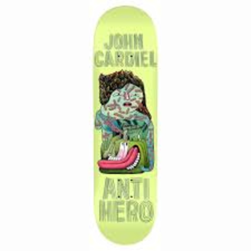 Antihero Cardiel Hug Pavement Skateboard Deck in 8.62''