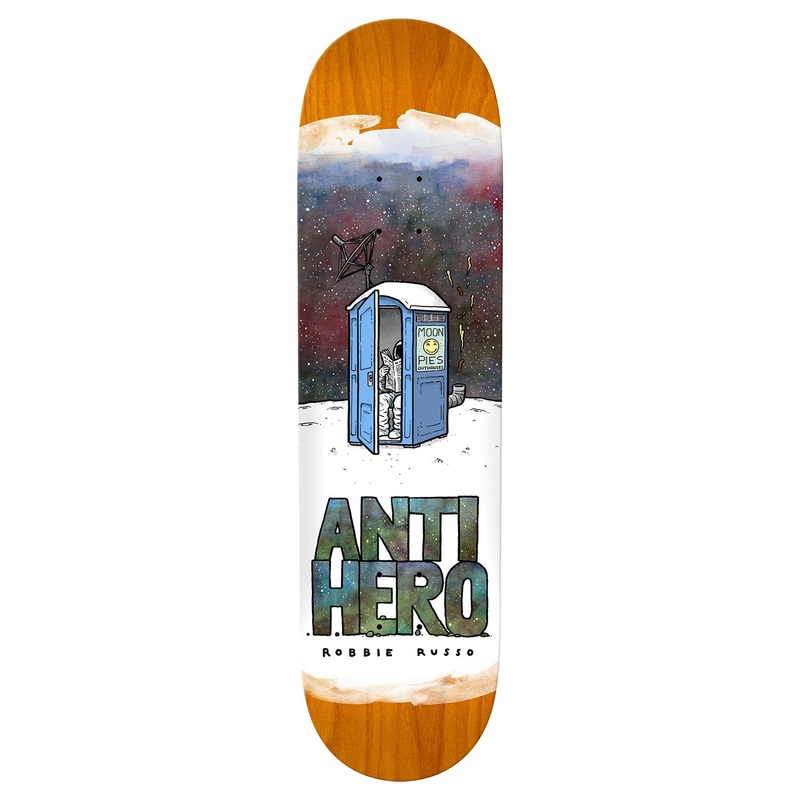 Antihero Russo Space Junk Skateboard Deck in 8.62''