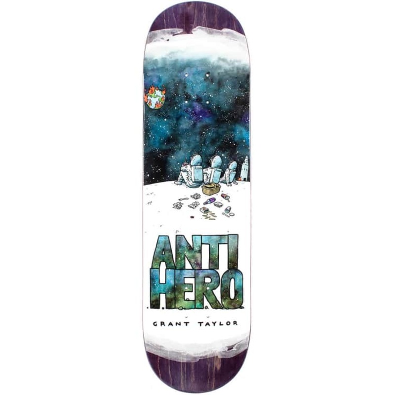 Antihero Taylor Space Junk Skateboard Deck in 8.5''