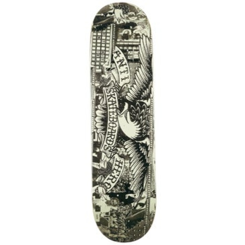 Antihero Wheel of AH Skateboard Deck in 8.25''