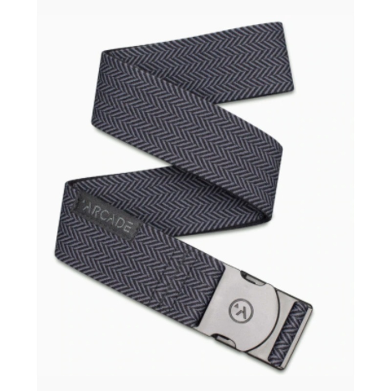 Arcade Hemmingway Belt in Black and Black