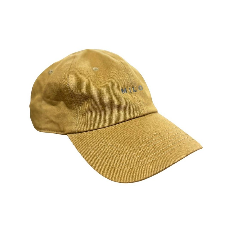 Milo Dad Hat Mini Logo in Timber Brown