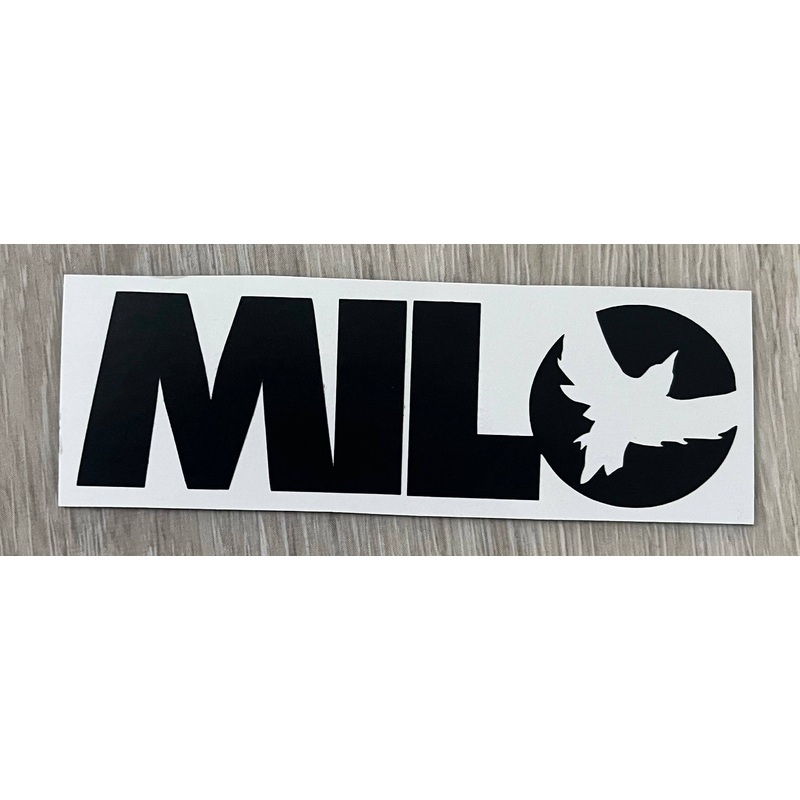 Milo Magnetic Bird Bumper Sticker