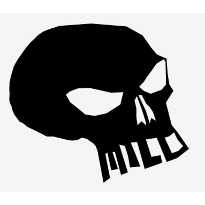 Milo Skull Sticker