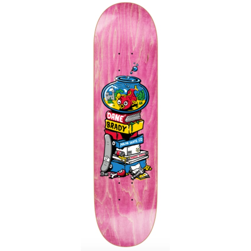 Polar Dane Brady Fish Bowl Skateboard Deck in 8.5