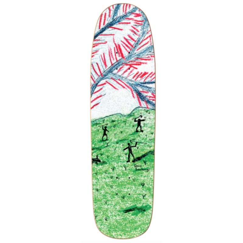 Polar Shin Sanbongi Hunters Skateboard Deck in P9 Shape