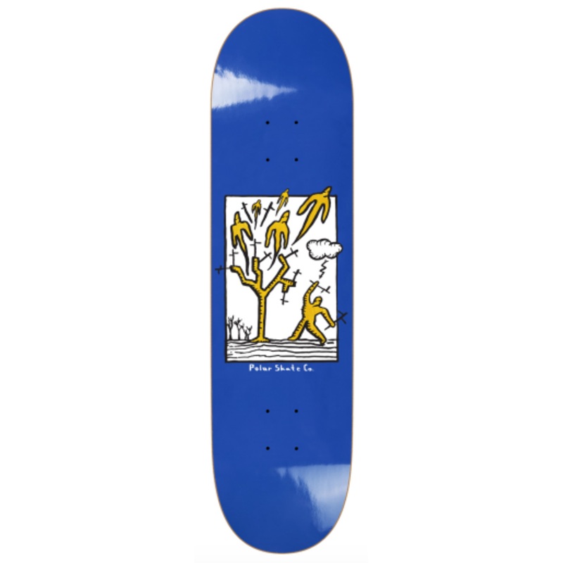 Polar Team Heaven Skateboard Deck in 7.875