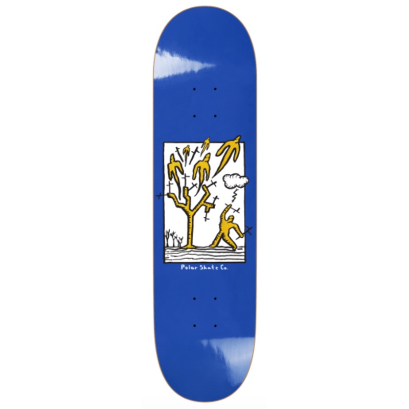 Polar Team Heaven Skateboard Deck in 8.5