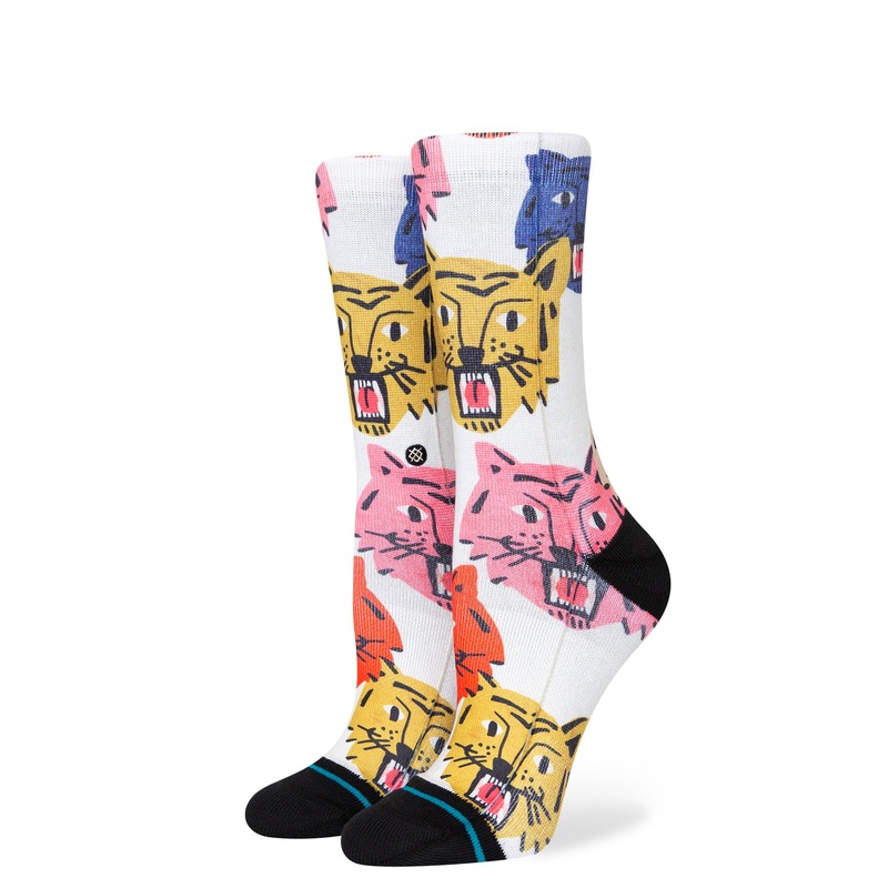 Stance Katya Crew Womens Sock in Off White