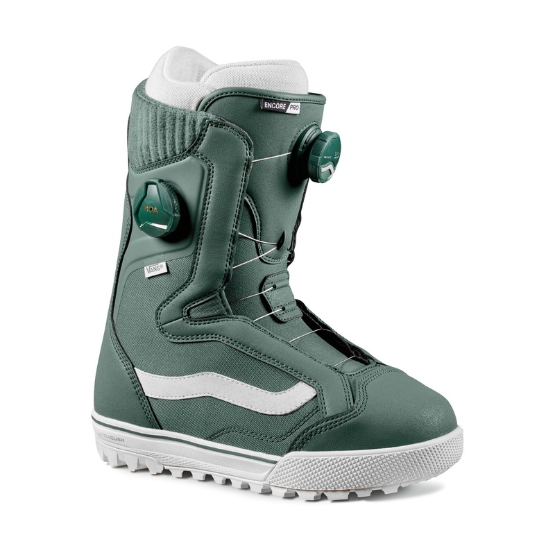 Vans Encore Pro Womens Snowboard Boot in Duck Green 2023