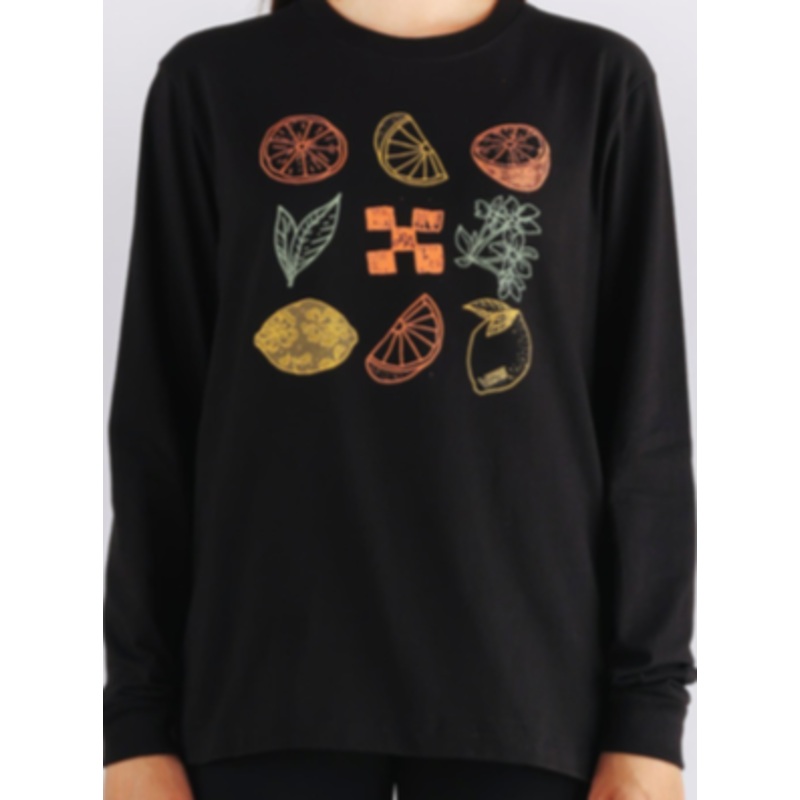 Vans Lizzie Armanto Long Sleeve Bff Tee in Black