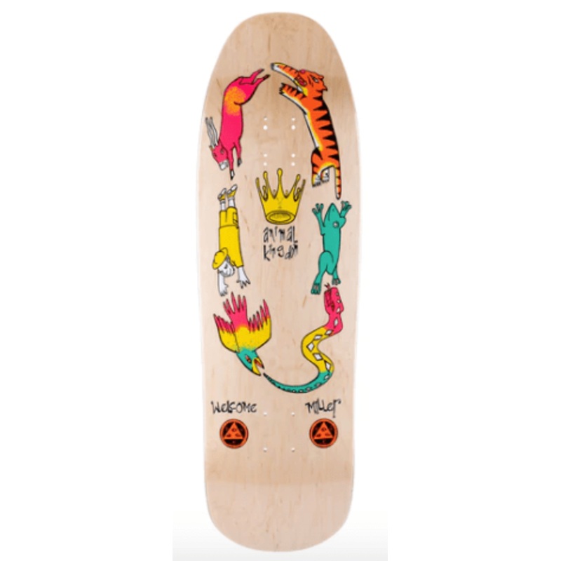 Welcome Chris Miller on Animal Kingdom Skate Deck on Gaia 9.6"
