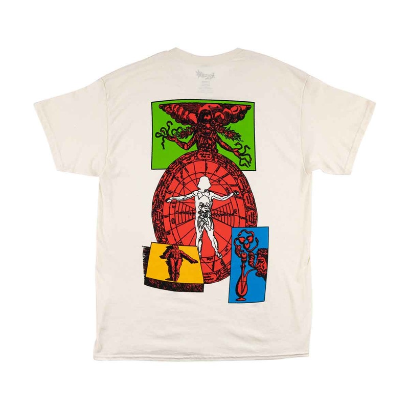 Welcome Meditation Tee in Bone