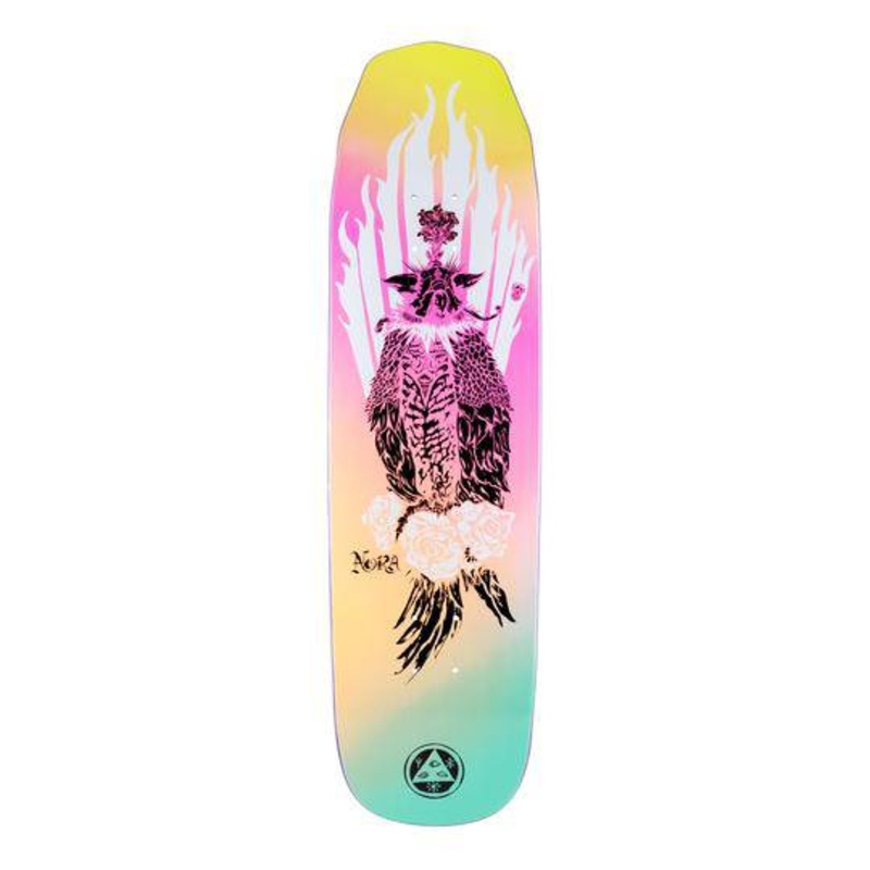 Welcome Nora Vasconcellos Peregrine on Wicked Queen Shape Skate Deck 8.6"