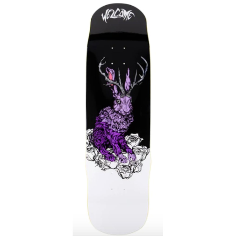 Welcome Thumper Daniel Vargas Skateboard on Effigy 8.8'' in Black and White