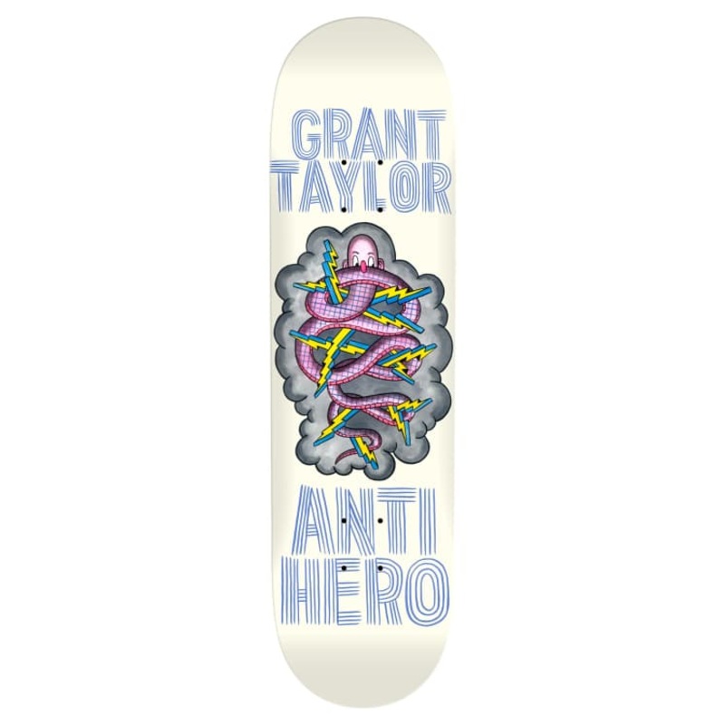 Antihero Taylor Hug Pavement Skateboard Deck in 8.38''