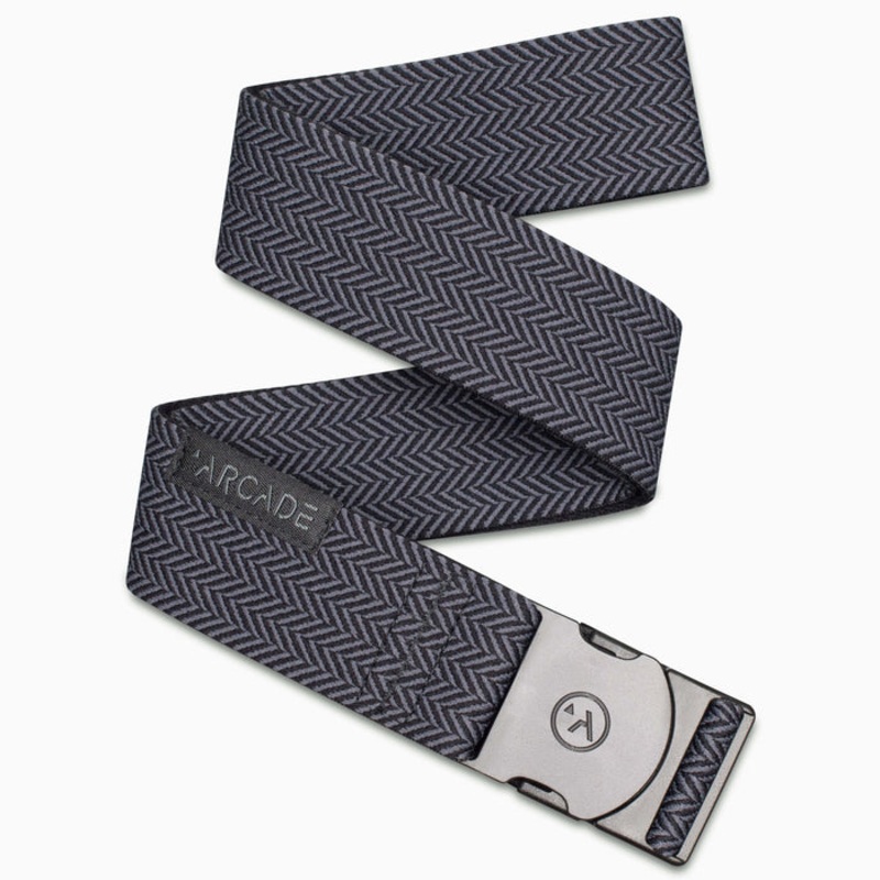 Arcade Hemmingway Slim Belt in Black and Black