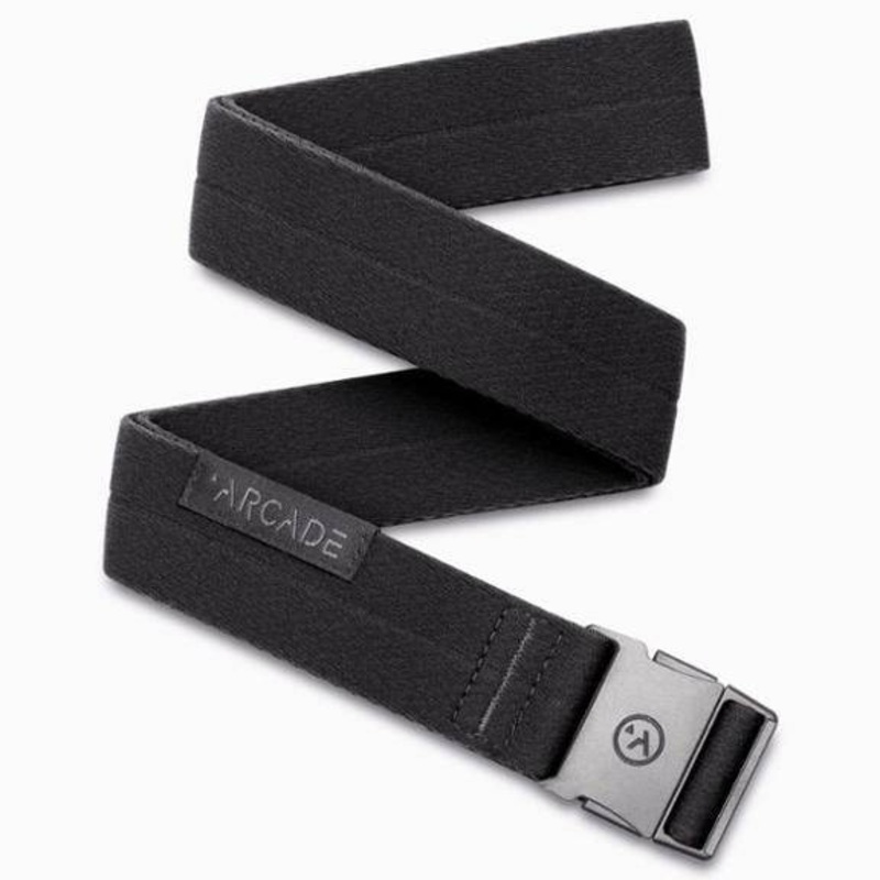 Arcade Ranger Slim Belt in Midnighter Black