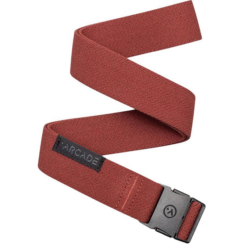 Arcade Ranger Slim Belt in Vermilion