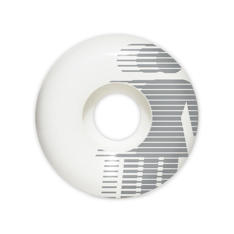 Girl National Hero Staples Skateboard Wheel in White 53mm