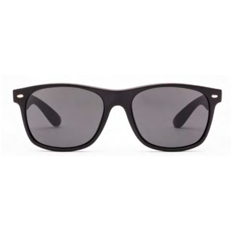 Volcom Fourty6 Sunglass in Matte Black with a Gray Polarized lens