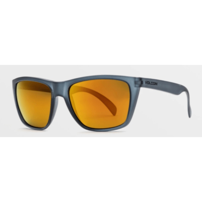 Volcom Plasm Sunglass in Matte Smoke with a Heat Polarized lens