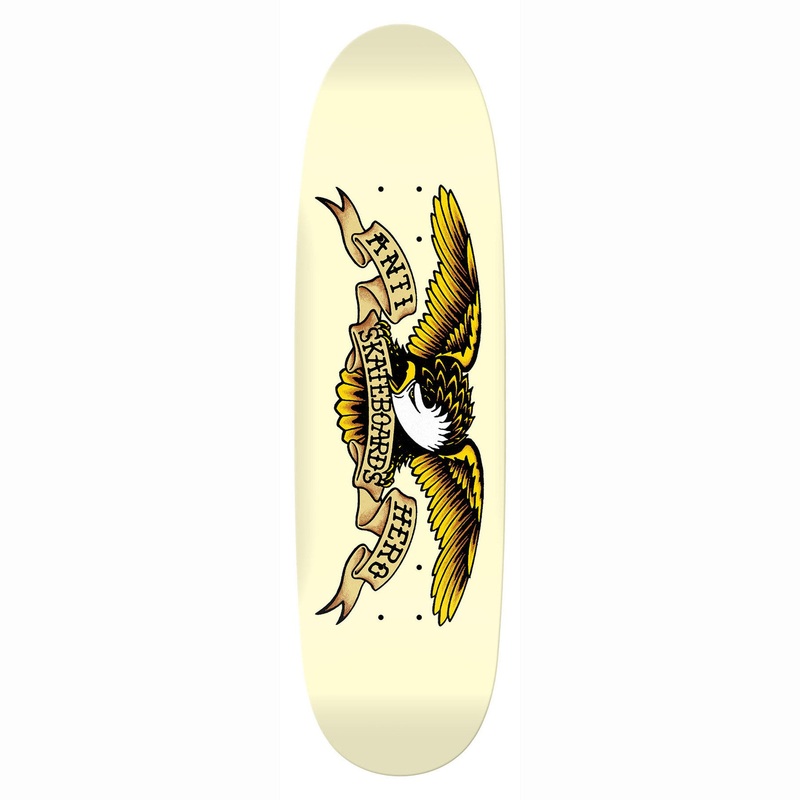 Anti hero Shaped Eagle Huffer Skateboard Deck in 9.18"
