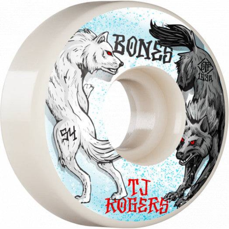 Bones Rogers Arctic Battle 103a V3 Slim Skate Wheel Street Tech Formula
