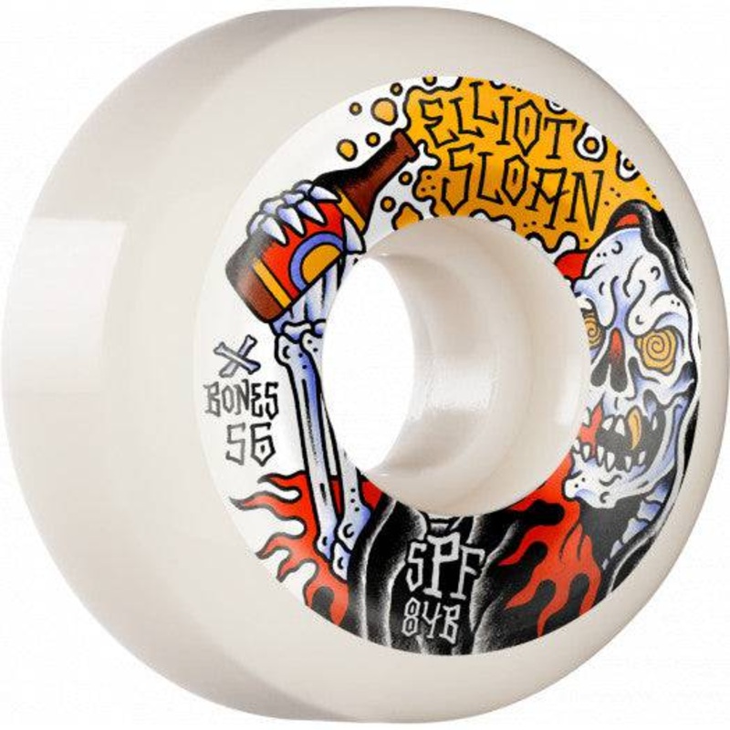 Bones Sloan Hammered P5 Sidecut Skate Wheels Skatepark Formula 84B