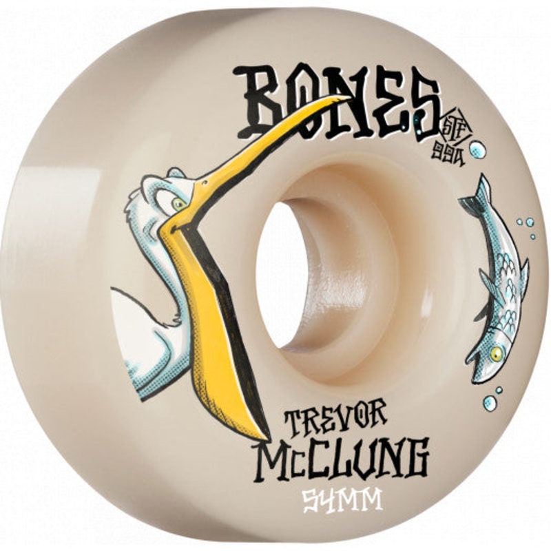 Bones Trevor McClung Pelican V1 Standard 99a Skate Wheel Street Tech Formula