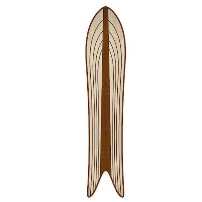 Gentemstick Mid Fish Outline Core Snowboard 2023