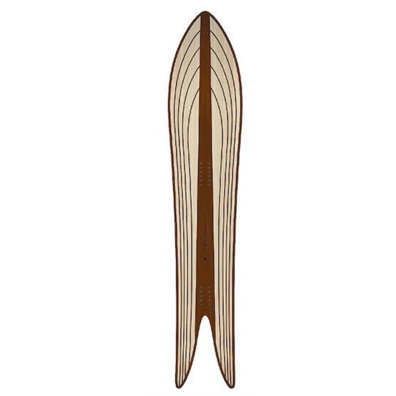 Gentemstick Super Fish Outline Core Snowboard 2023