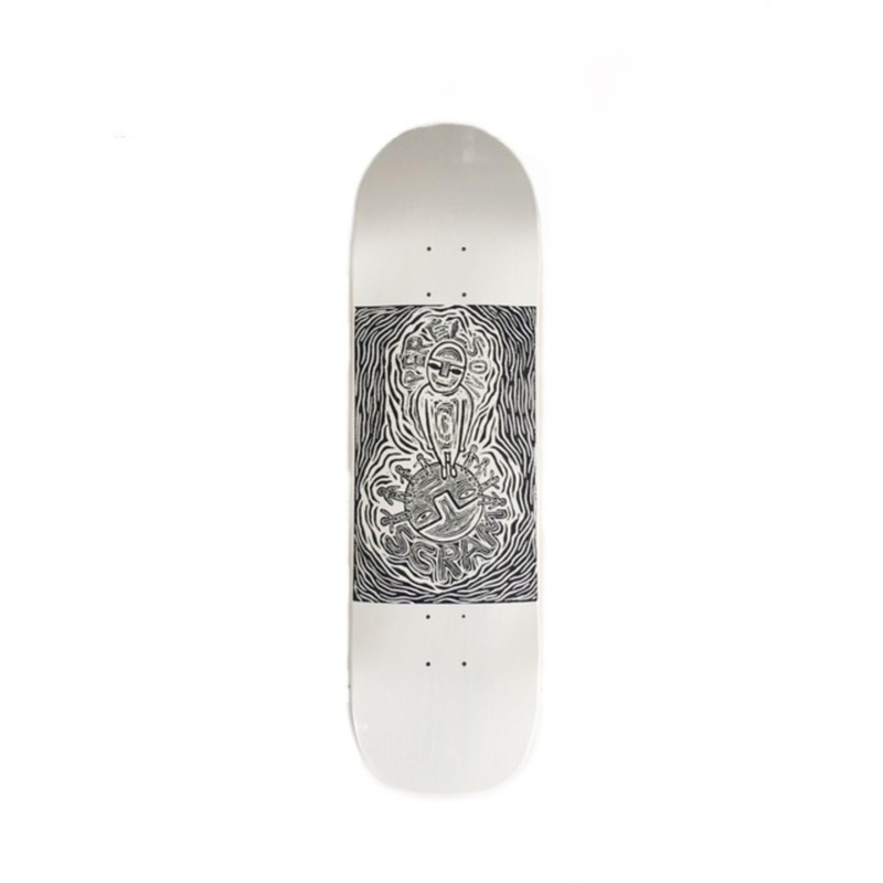 Scram BTP Square Tail Pro Shap Skateboard Deck in 8.8"