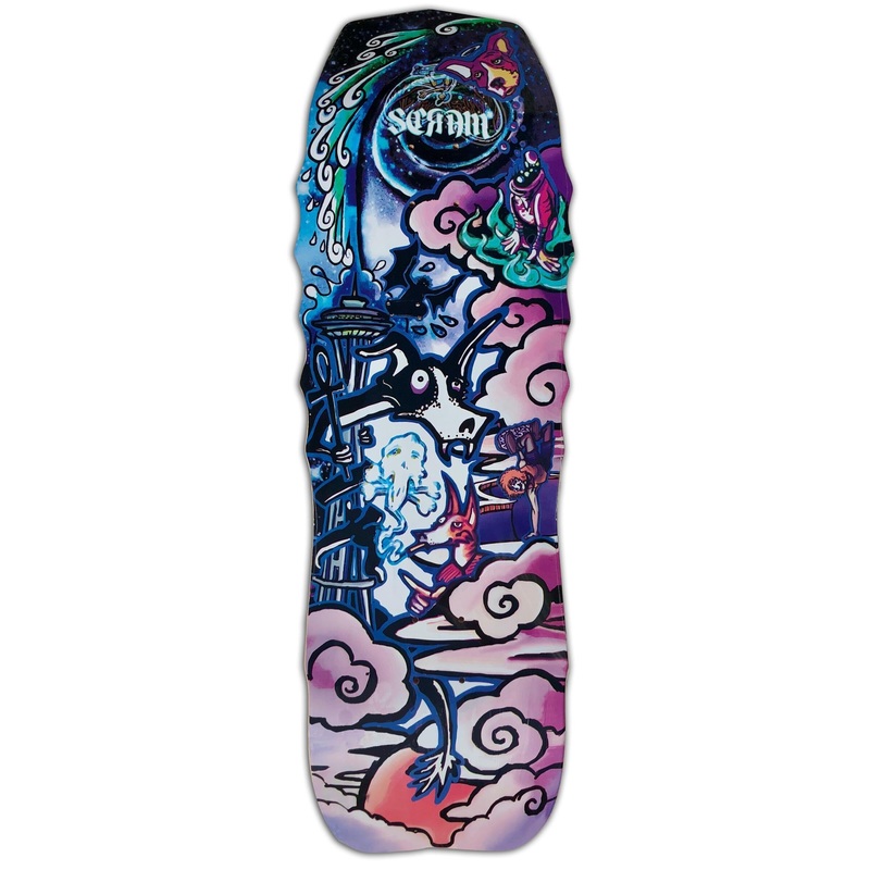Scram Nolan Self Possessed Skateboard Deck in 10.5"
