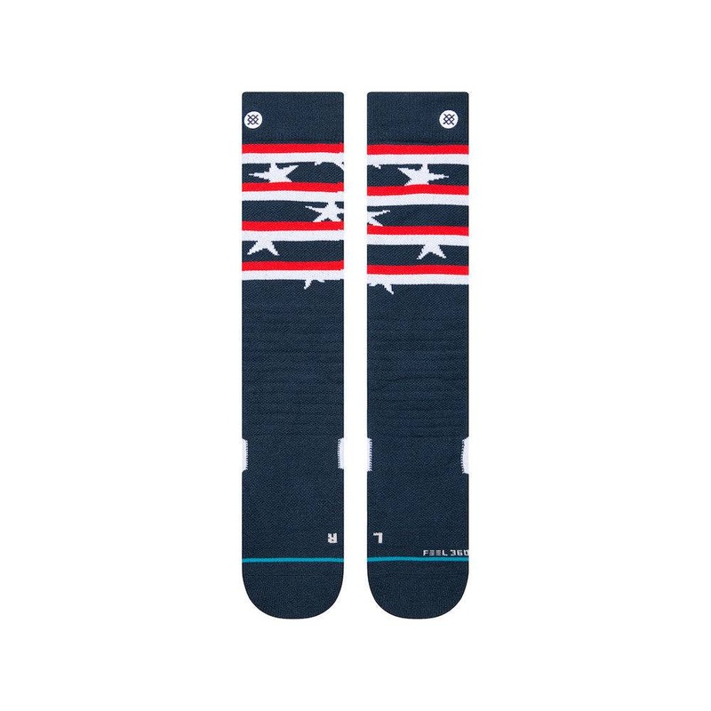 Stance Land Of The Free Snow Sock in Navy 2023