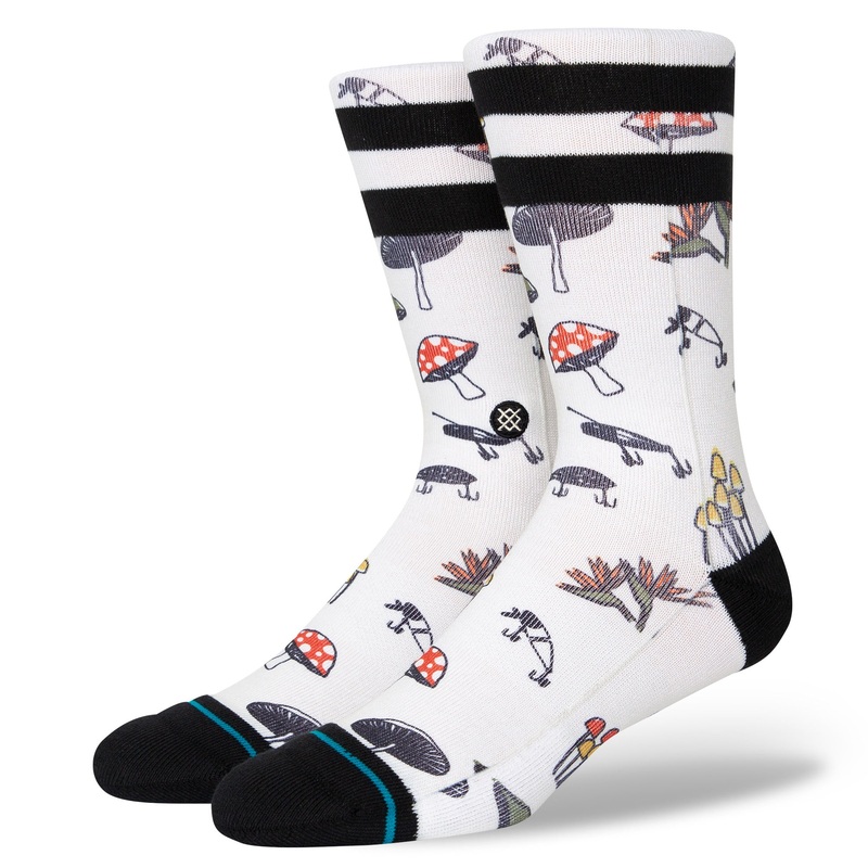 Stance Nice Catch Sock in Off White
