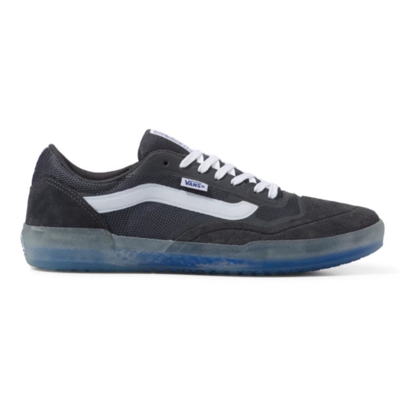 Vans AVE Skate Shoe in Asphalt and Blue