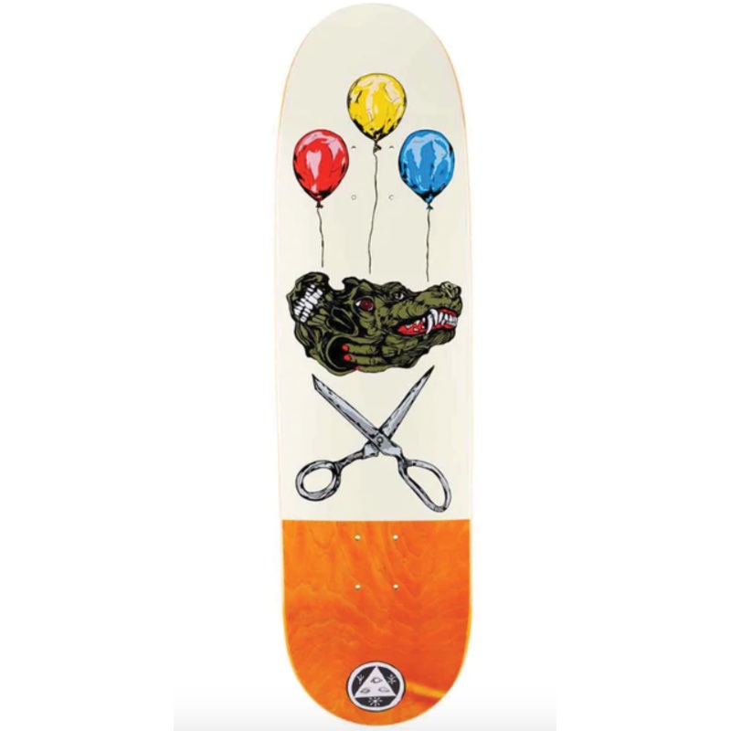 Welcome Bark on Pysanka 2 Skateboard Deck in Bone