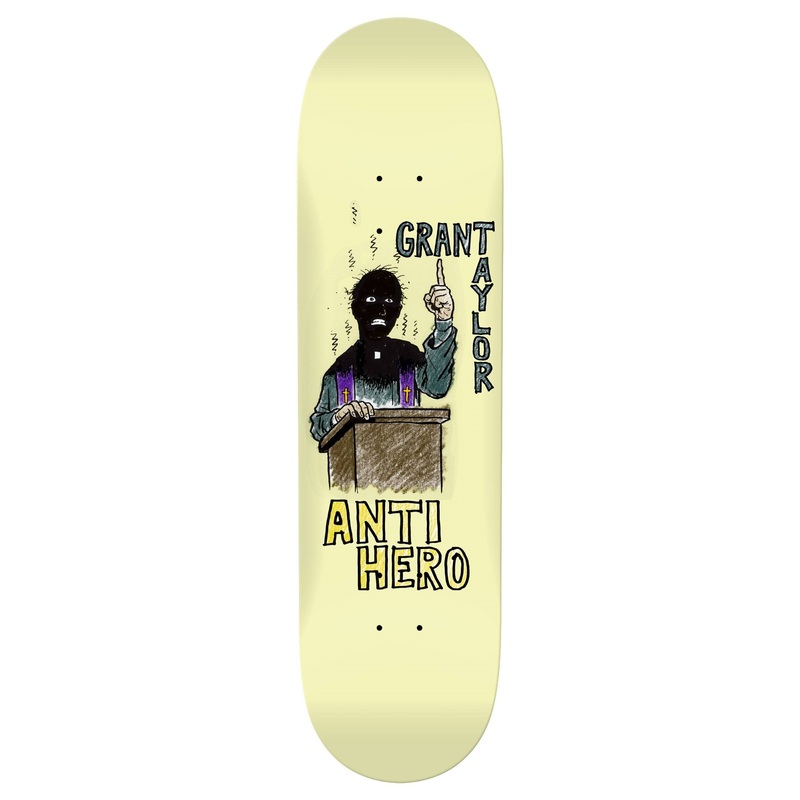 Anti Hero Taylor Non Sequiter Skateboard Deck in 8.5"