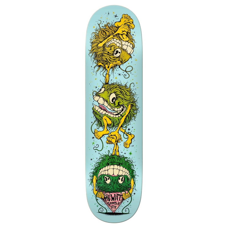 Antihero Grimple Stix Hewitt Balancing Act Skateboard Deck in 8.62"