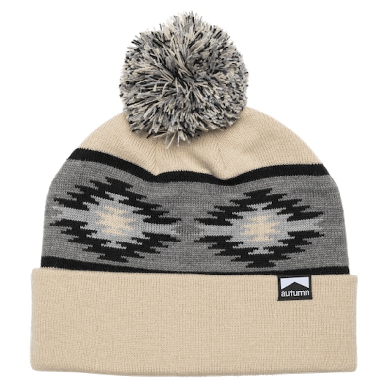 Autumn Blanket Beanie In Natural