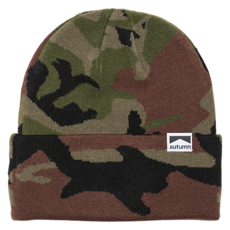 Autumn Camo Beanie In Army