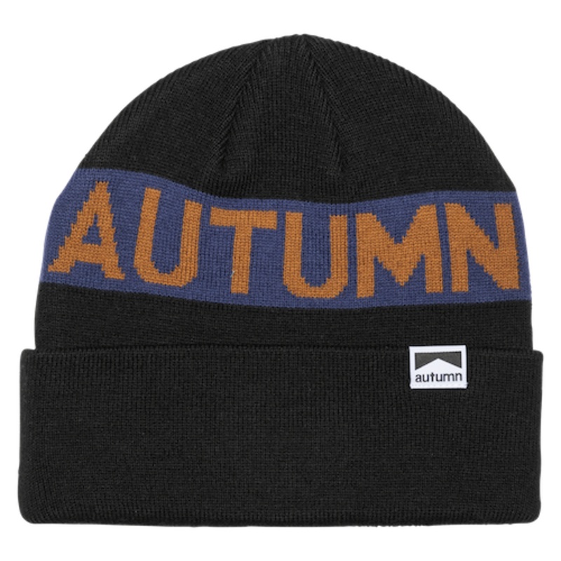 Autumn Halftime Beanie In Black