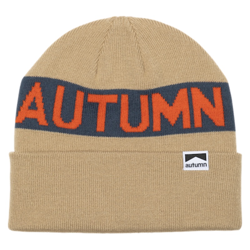 Autumn Halftime Beanie In Khaki