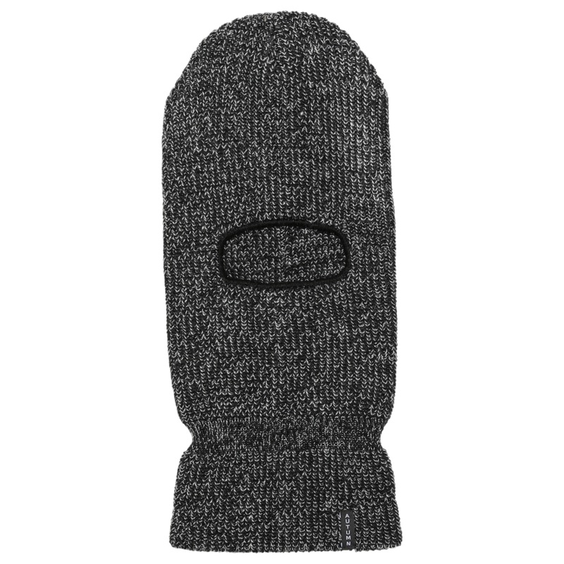Autumn Marl Balaclava In Black